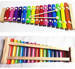 Load image into Gallery viewer, Wooden colored Xylophone 15 Tone - اكسيليفون خشبي ملون 15 نغمة
