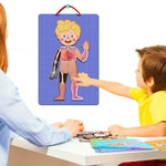 Load image into Gallery viewer, BODY MYSTERY MAGNETIC STICK - 90 pcs - بازل جسم الإنسان مغناطيسي -  90 قطعة
