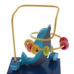 Load image into Gallery viewer, Portable Giraffe Bead maze - متاهة سلك حيوانات صغيرة - دولفين
