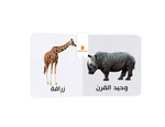 Load image into Gallery viewer, My First Book - Forest animals - Arabic Language - كتب كلماتي الأولى - المعارف الأولى - حيوانات الغابة
