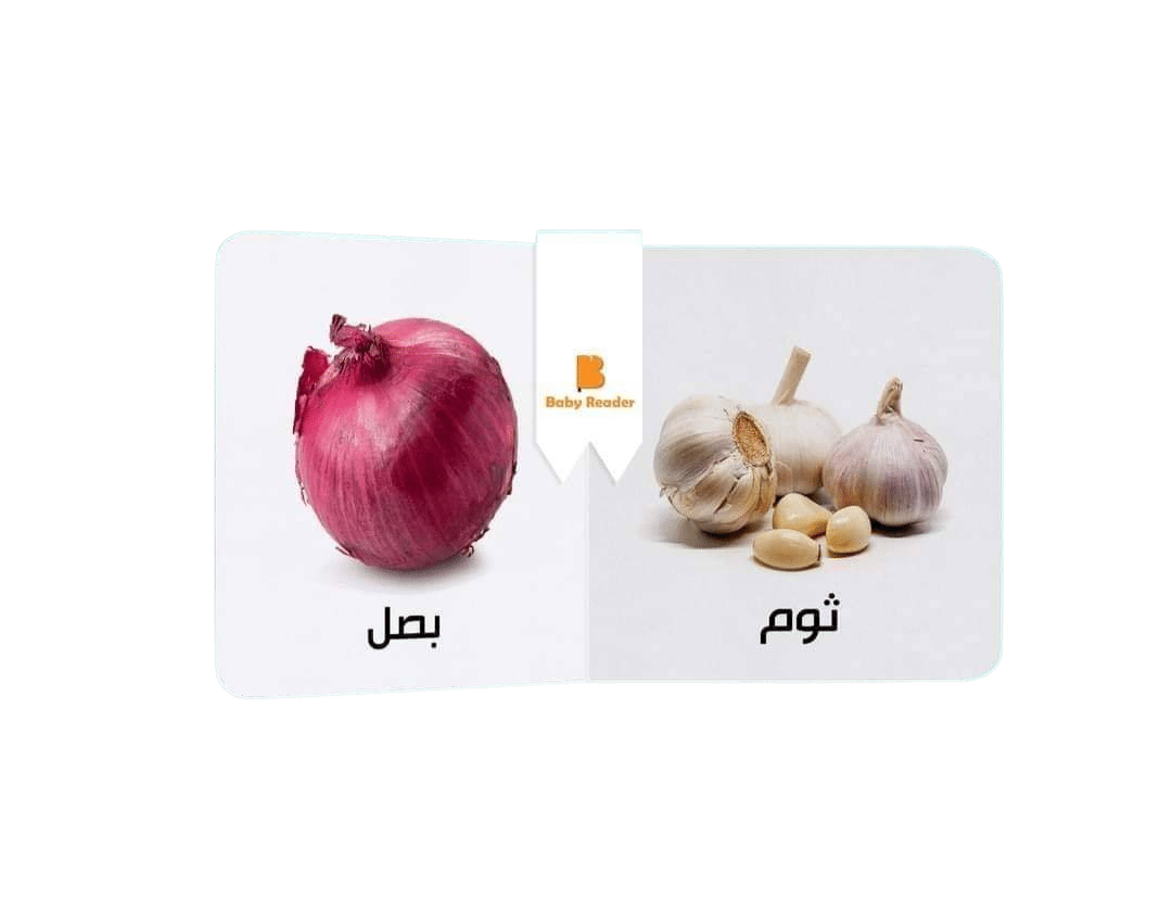 My First Book - Vegetables - Arabic Language - كتب كلماتي الأولى - المعارف الأولى - الخضروات