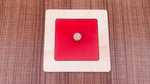 Load image into Gallery viewer, Square wooden puzzle - Geometric shape puzzle - natural wood- non-toxic - handmade بازل الاشكال الهندسية - مربع
