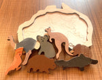Load image into Gallery viewer, Australia Animal Puzzle - بازل قارة استراليا حيوانات
