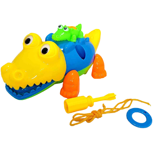 Plastic Meccano (Crocodile) - ميكانو تمساح بلاستيك