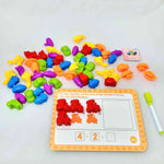 Load image into Gallery viewer, Counting Sorting  and classification Early Learning toy - Educational transportation models - 60 pcs   -   &quot;لعبة تعليمية للأطفال لتعلم العد والفرز والتصنيف - نماذج تعليمية لوسائل النقل - 60 قطعة&quot;
