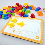 Load image into Gallery viewer, Counting Sorting  and classification Early Learning toy - Educational transportation models - 60 pcs   -   &quot;لعبة تعليمية للأطفال لتعلم العد والفرز والتصنيف - نماذج تعليمية لوسائل النقل - 60 قطعة&quot;
