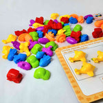 Load image into Gallery viewer, Counting Sorting  and classification Early Learning toy - Educational transportation models - 60 pcs   -   &quot;لعبة تعليمية للأطفال لتعلم العد والفرز والتصنيف - نماذج تعليمية لوسائل النقل - 60 قطعة&quot;
