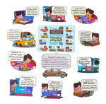 Load image into Gallery viewer, Azkari stickers (My supplications) Reminder - ملصقات ذكرني باذكاري
