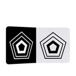 Load image into Gallery viewer, Black and White High Contrast Baby Books Bundle (3 Books) - Montessori Black and White Sensory Books for Infant vision Stimulation (0-3 months)كتب تحفيز الرؤية للرضع (0-3 شهور) ابيض/اسود
