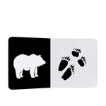 Load image into Gallery viewer, Black and White High Contrast Baby Books Bundle (3 Books) - Montessori Black and White Sensory Books for Infant vision Stimulation (0-3 months)كتب تحفيز الرؤية للرضع (0-3 شهور) ابيض/اسود
