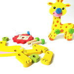 Load image into Gallery viewer, Animal Assembly - Screw Nut Puzzle Toy 3D Jigsaw - 24pcs - 2 animal models
