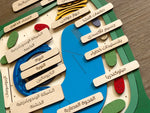 Load image into Gallery viewer, Plant cell model - natural wood - الخلية النباتية - خشب طبيعي

