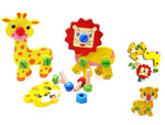 Load image into Gallery viewer, Animal Assembly - Screw Nut Puzzle Toy 3D Jigsaw - 24pcs - 2 animal models
