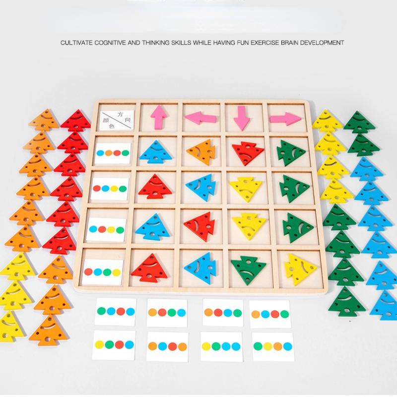 Color cognitive direction - لعبة الإتجاهات الإدراكية