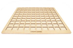 Load image into Gallery viewer, Montessori Hundred Board - Montessori Math Set, Waldorf Math, Math Manipulative, Montessori Materials, Montessori Counting Toy  -  لوحة المائة حفر انجليزي
