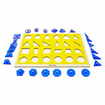 Load image into Gallery viewer, Peg Board Multiple geometric shapes puzzle - non-toxic - handmade لوحة كابينة الاشكال الهندسية
