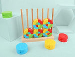 Load image into Gallery viewer, Perfect Shape Sorter Puzzle - Wooden Shape slide blocks - Early Educational Toys For Children - 72 Pieces
