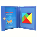 Load image into Gallery viewer, كتاب تانجرام خشبي
