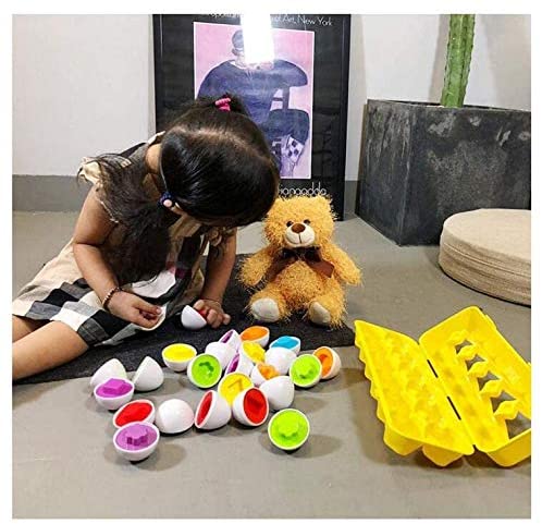Matching Eggs 12 Pcs - بيض التطابق 12 ق