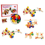 Load image into Gallery viewer, Wooden Mechanics Nuts and Bolts - Construction Set - مجموعة الفك و التركيب متعددة الأشكال

