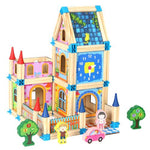 Load image into Gallery viewer, Master Of Architecture 128 Pieces Wooden Blocks - شرائح بناء خشبية 128 قطعة
