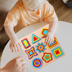 Load image into Gallery viewer, Shape Sorter and Color Match - لوحة بازل و مطابقة
