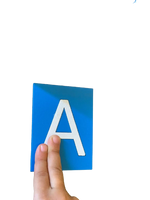 Load image into Gallery viewer, Sandpaper English letters (Upper case) - الحروف الإنجليزية المصنفرة (الحروف الكبيرة)
