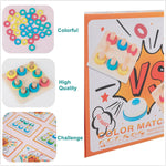 Load image into Gallery viewer, Color matching with bell - مطابقة الألوان و الحلقات الخشبية مع جرس
