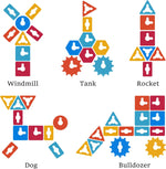 Load image into Gallery viewer, Wooden Motor Skills Toy Slot Puzzle Sorting Game 5 Column - حل مشكلات 5 عمود و تروس
