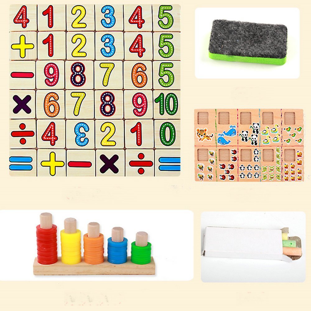 Donuts Numbers box - Abacus - Black Board - صندوق الدونتس + عداد
