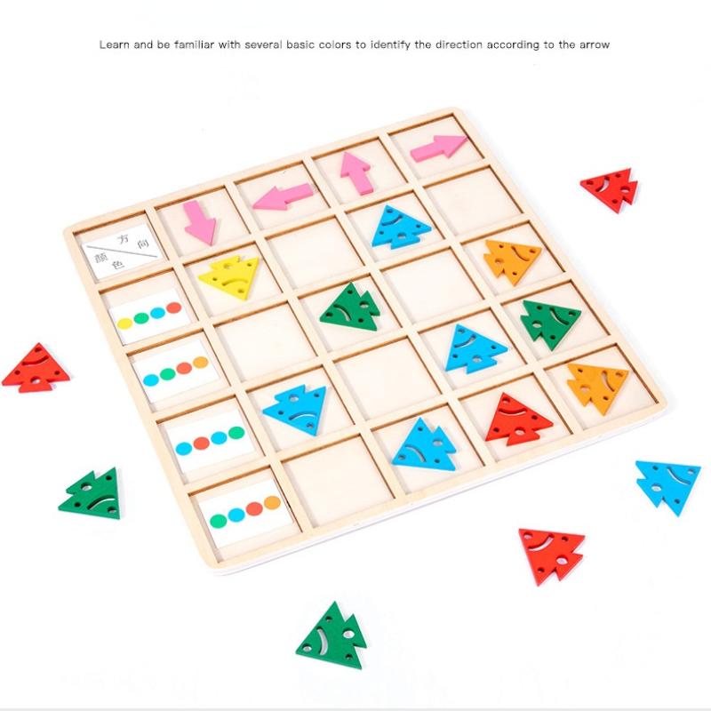Color cognitive direction - لعبة الإتجاهات الإدراكية