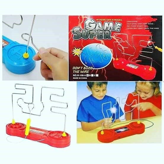 Don't Buzz the Wire Super Game - متاهة اعصاب