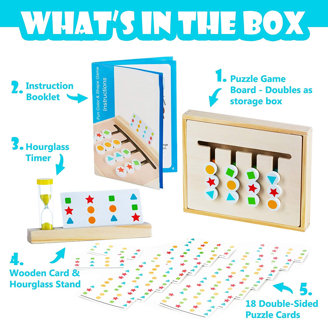 FOUR COLOR GAME - Logic game - لوجيكو مع ساعة رملية