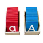 Load image into Gallery viewer, Sandpaper English letters (Lower case) - الحروف الإنجليزية المصنفرة (الحروف الصغيرة)
