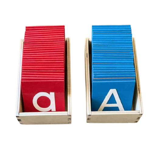 Sandpaper English letters (Lower case) - الحروف الإنجليزية المصنفرة (الحروف الصغيرة)