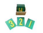 Load image into Gallery viewer, Sandpaper English numbers - الأرقام الإنجليزية المصنفرة
