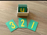 Load image into Gallery viewer, Sandpaper English numbers - الأرقام الإنجليزية المصنفرة
