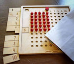 Load image into Gallery viewer, Wooden Bead Abacus Board -  لوحة الضرب خرز خشب انجليزي
