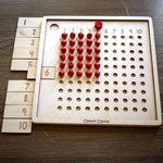 Load image into Gallery viewer, Wooden Bead Abacus Board -  لوحة الضرب خرز خشب انجليزي

