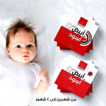 Load image into Gallery viewer, Black, White and RED High Contrast Baby Books Bundle (2 Books) - Montessori Black, White and RED Sensory Books for Infant vision Stimulation (2-4 months)
