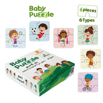 Load image into Gallery viewer, puzzle 6 pieces- Kids Puzzle - Sports - بازل أطفال 6 قطعة - الرياضة
