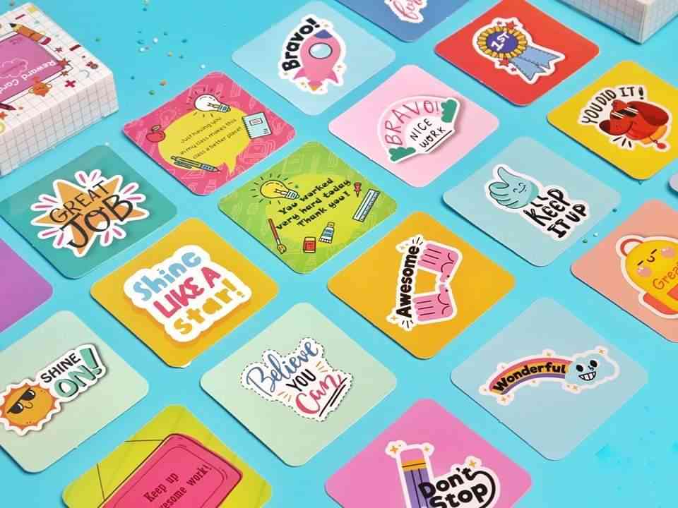 Reward cards - كروت التشجيع