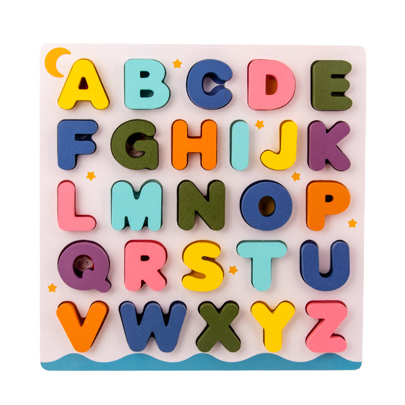ABC Letter & Number Puzzles - بازل حروف و ارقام انجليزي