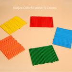 Load image into Gallery viewer, Mathematics Enlightenment Teaching Aids with sticks - عمليات حسابية مع عصيان
