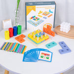 Load image into Gallery viewer, Multifunctional ferrule game 3 in 1 - مطابقة مع كروت
