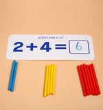 Load image into Gallery viewer, Mathematics Enlightenment Teaching Aids with sticks - عمليات حسابية مع عصيان
