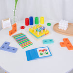 Load image into Gallery viewer, Multifunctional ferrule game 3 in 1 - مطابقة مع كروت
