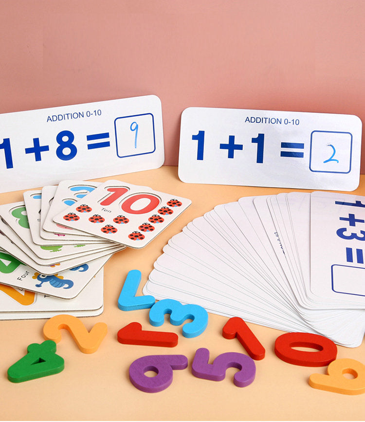 Mathematics Enlightenment Teaching Aids with sticks - عمليات حسابية مع عصيان
