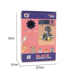 Load image into Gallery viewer, Gear Rotating building blocks 74 Pcs - لعبة مكعبات مع تروس 74 قطعة
