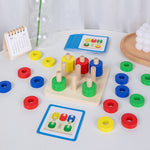 Load image into Gallery viewer, Multifunctional ferrule game 3 in 1 - مطابقة مع كروت
